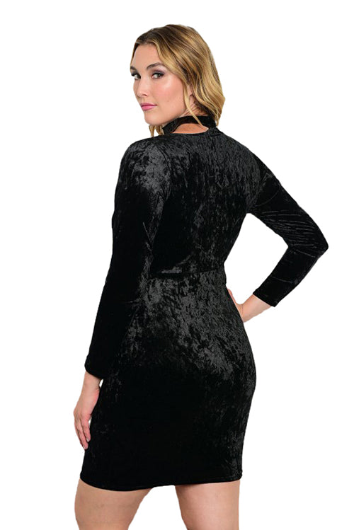 The Solange Sultry Velvet Dress
