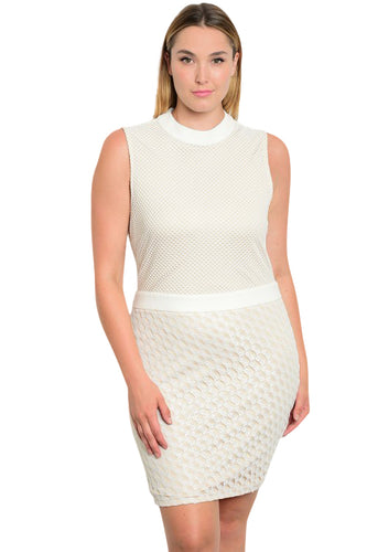 The Brianna Ivory Classic Dress