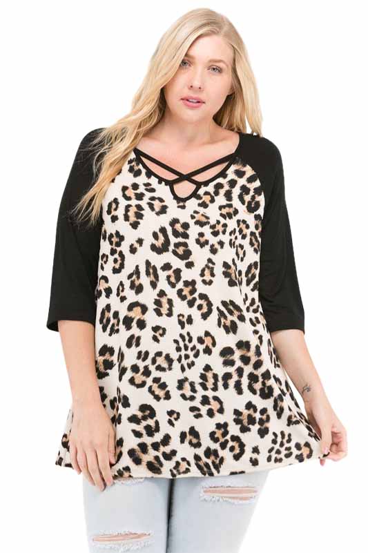 The Lexi Leopard Print Top