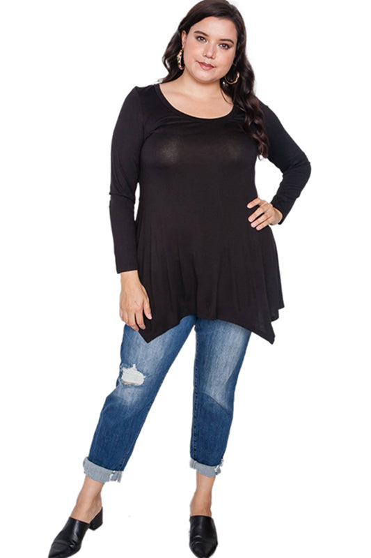 Lexie Black Tunic